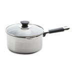 Cuisine S/Steel Draining 4 Piece Cookware Set