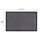JVL Commodore Door Mat 40cm x 60cm