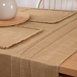 WOVEN WATERPROOF Natural 160x230cm Tablecloth 