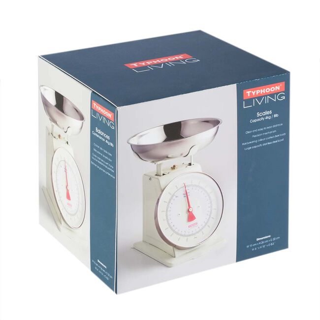 Typhoon Living Kitchen Scale - Cream