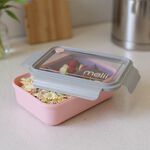Melii Bento Purple & Grey 1250ml Container 