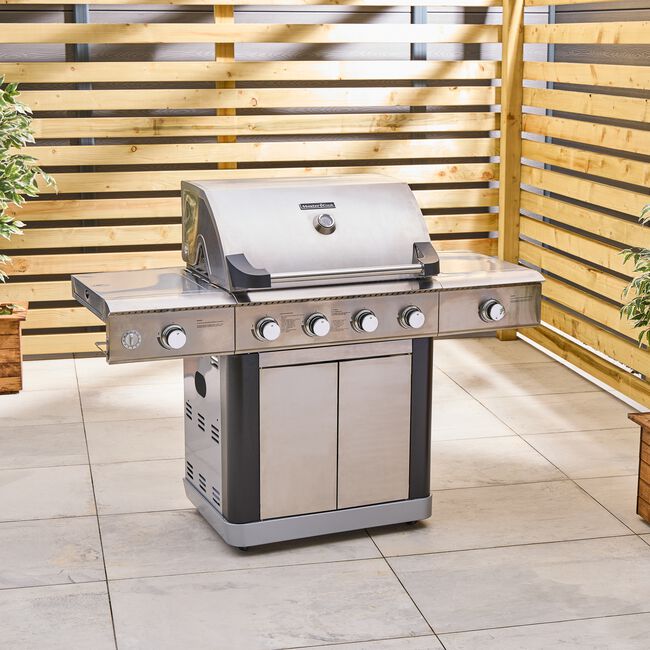 Master Cook Platinum 600 6 Burner Gas BBQ