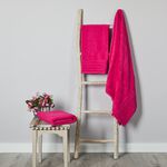  TURKISH COTTON SUPERSOFT 550GSM PINK Hand Towel