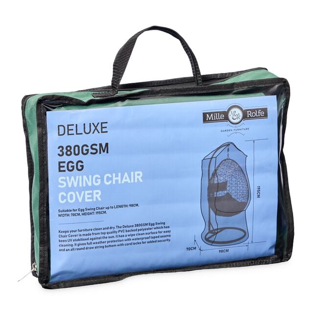 Deluxe 380GSM Egg Swing Chair Cover 