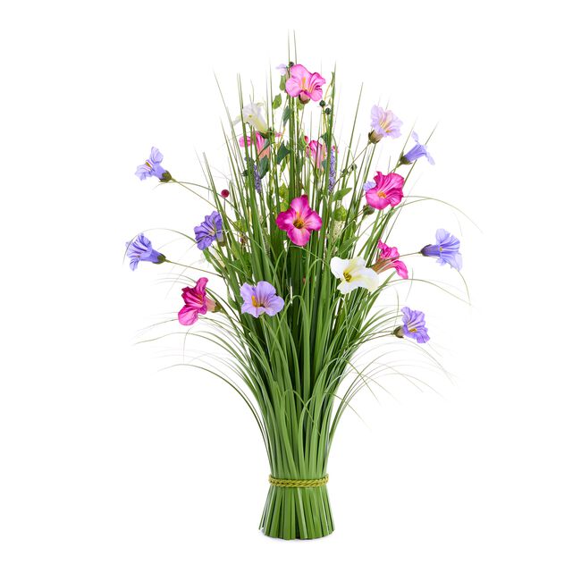 Bloomvibe Purple Pastel Floral Bouquet