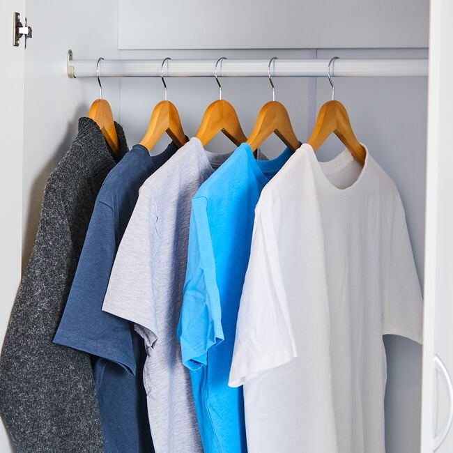 NORTHERN SHORE 5 Pack Wooden Hangers