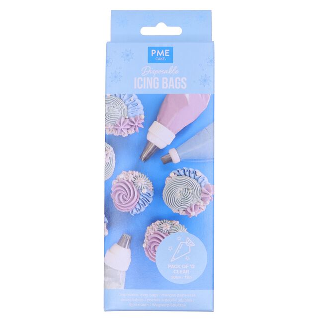 PME 30cm Disposable 12 Icing Bags