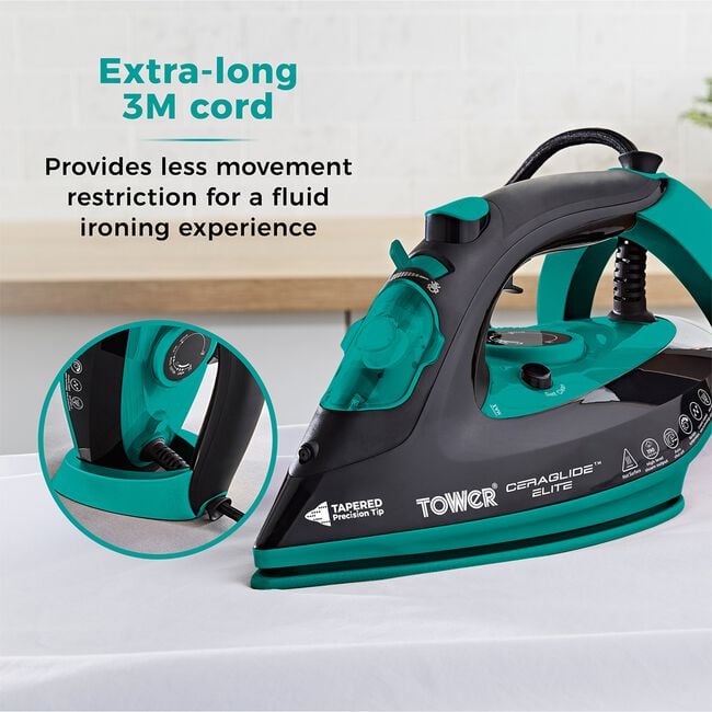 Tower Ceraglide 3100W Steam Iron