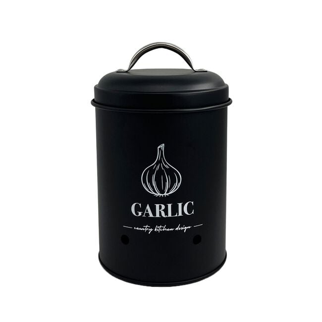 Black Garlic Storage Canister