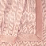 NICOLE DAY HERRINGBONE MAUVE 150x200cm Throw