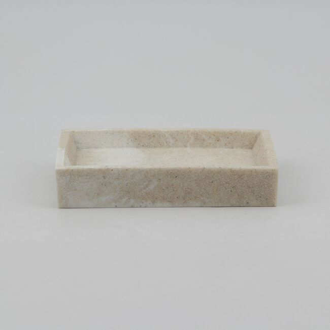SALERNO SOAP DISH Sand