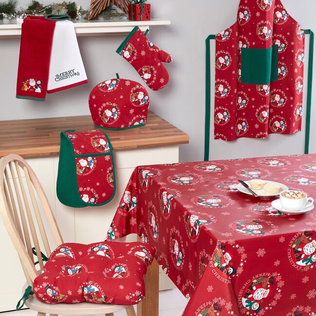 Santa's Helper 2Pk Tea Towels