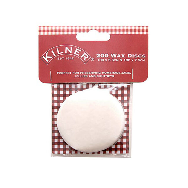 Kilner Wax Discs 200 Pack