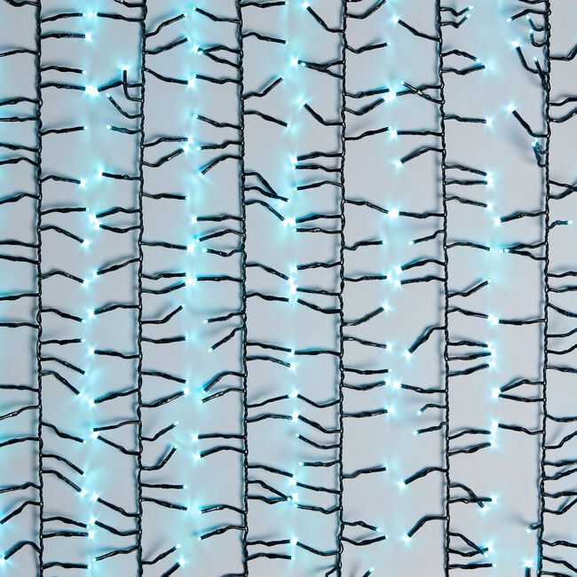 500 LED Cluster Christmas Tree Lights - Blue