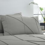 DOUBLE DUVET COVER Serene Dart Grey
