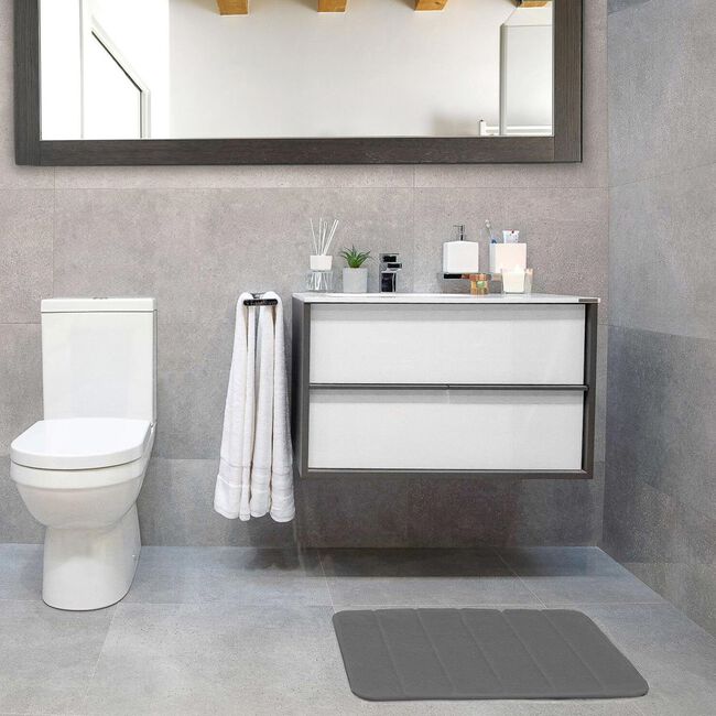 MEMORY FOAM STEEL 40x60 Bath Mat