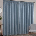 P/PLEAT BLACKOUT THERMAL BOUCLE NAVY 66x54 Ctn