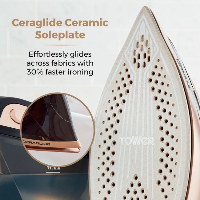 Tower Ceraglide 2400W Steam Generator Iron