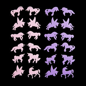 Glow in the Dark Unicorn Stick-ons