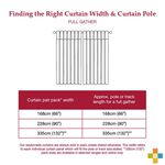BLACKOUT OMBRE POP 66x72 Curtain