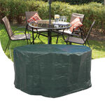 100GSM 4 Seater Round Furniture Set Cover