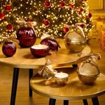 Ambianti Christmas Bauble Red 310g Candle