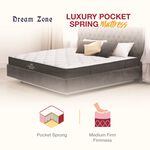 DreamZone Luxury Pocket Sprung Mattress - Single