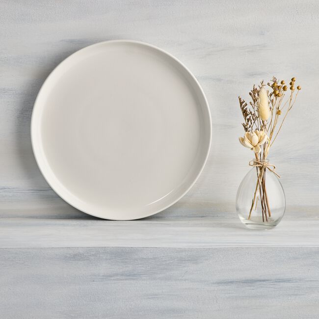 Gallery One White Stackable Dinner Set 12 Piece