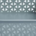 Geometric Basket 1.5L - Mint