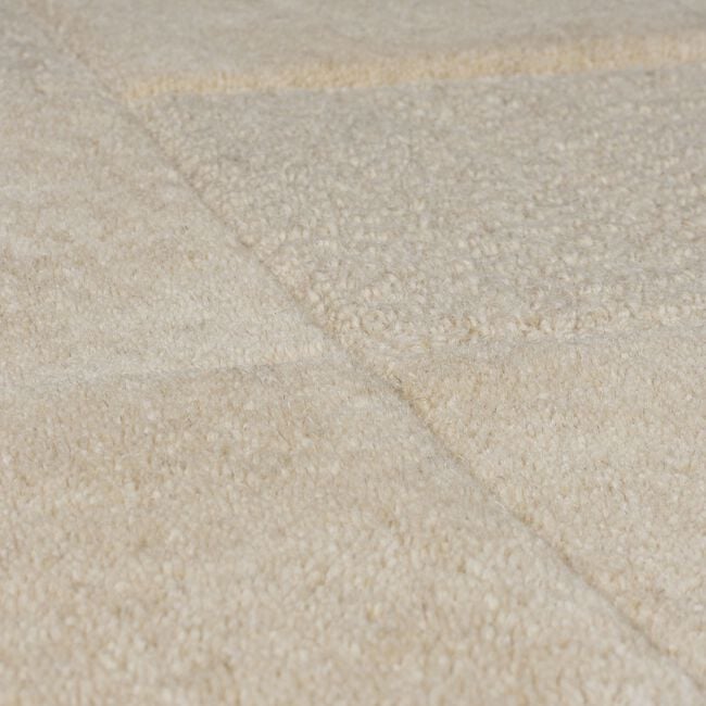 CHECKERBOARD NATURAL 160x230cm Rug