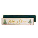Christmas Bow Tree Draught Excluder 22cm x 90cm