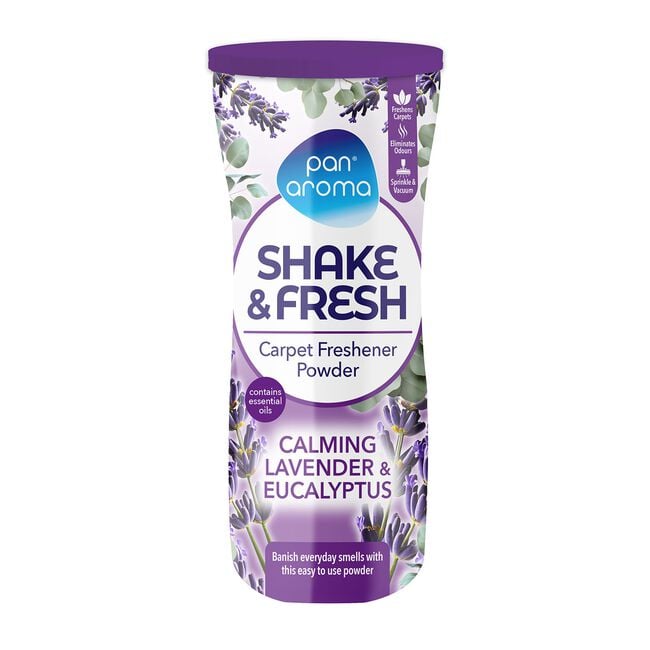 Pan Aroma 500g Carpet Freshener Lavender Eucalyptu