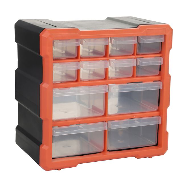 12 Drawer Tool Box Organiser
