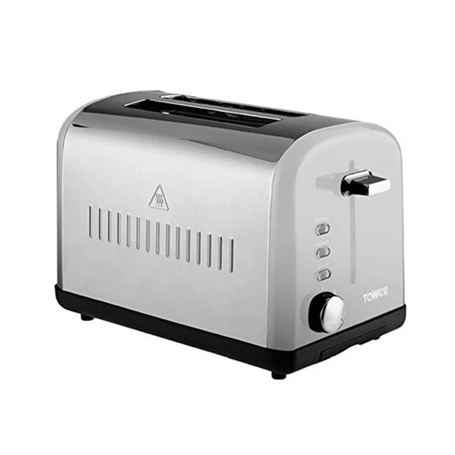 Tower Infinity 2 Slice Stainless Steel Toaster