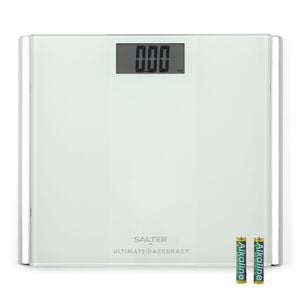 Salter Ultimate Accuracy White Glass Scale
