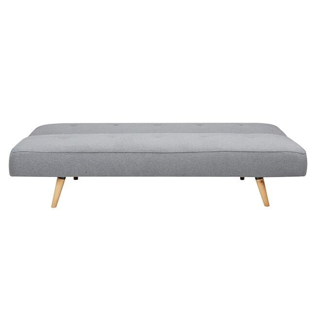 Maya Light Grey Convertible 180cm x 108cm Sofa Bed