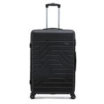 LARGE Lightweight Hardshell Luggage - Black