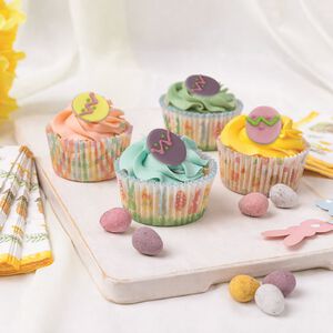 Edible Easter Egg Sugar Toppers