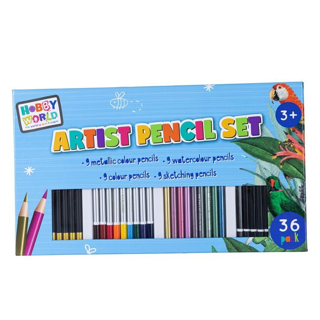 36 Pack Artist Pencil Set 