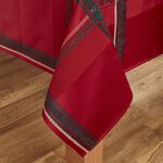 PLAID DAMASK RED 178x365cm Table Cloth