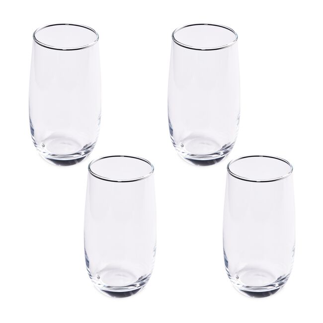 Abney & Croft 560ml Hiball Glasses Set Of 4