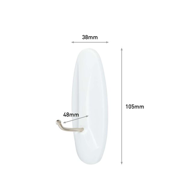 Command Wire 1 Pack Hooks Large