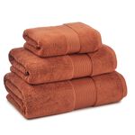 600GSM WESTBURY RUST 50x90 Hand Towel