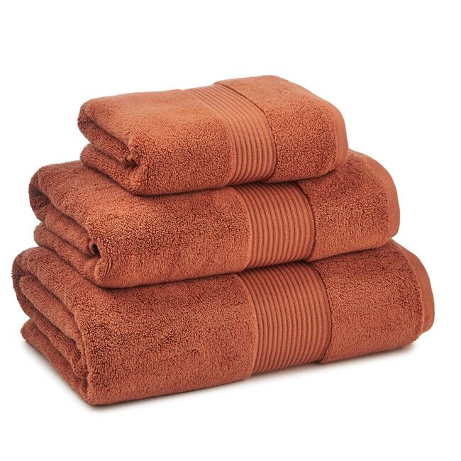 600GSM WESTBURY RUST 50x90 Hand Towel