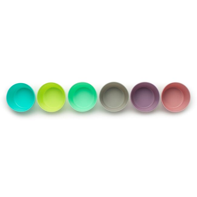 Melii Rainbow 6 Silicone Food Cups
