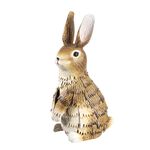 Metal Rabbit Standing Garden Ornament