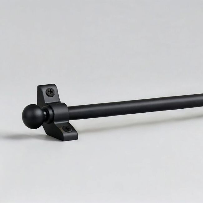 RENAISSANCE STAIR ROD 10MM PACK OF 13 Matt Black