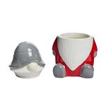 Christmas Gnome Ceramic Candle