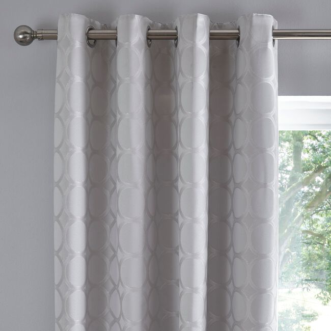 APPLETREE CASSINA SILVER 66x54 Curtain