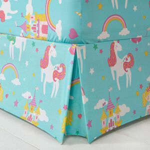 RAINBOW KINGDOM  Double Platform Valance